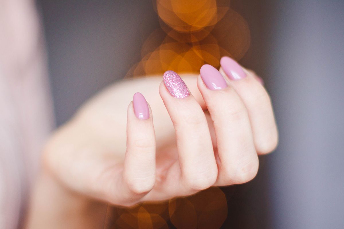 Finished nail set at SF Nail Spa